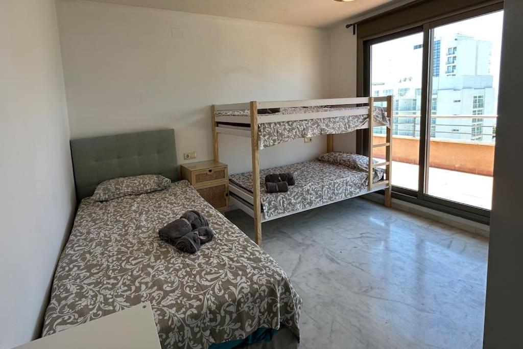 Апартаменти Atico Puerto Marina 2 Hab Con Piscina, 500M De La Plata Торремолінос Екстер'єр фото