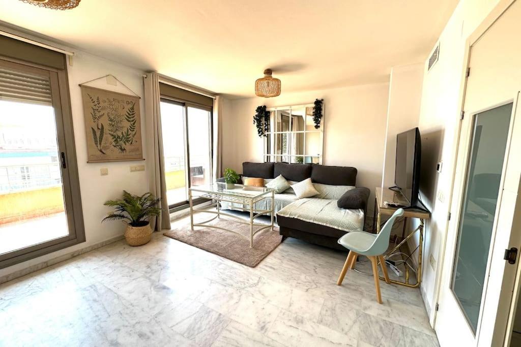 Апартаменти Atico Puerto Marina 2 Hab Con Piscina, 500M De La Plata Торремолінос Екстер'єр фото