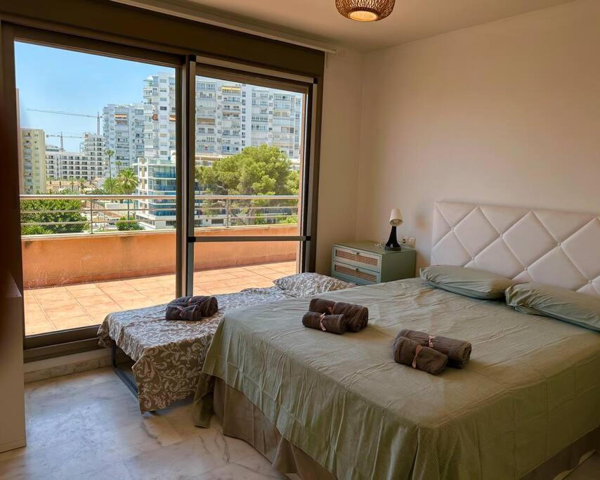 Апартаменти Atico Puerto Marina 2 Hab Con Piscina, 500M De La Plata Торремолінос Екстер'єр фото